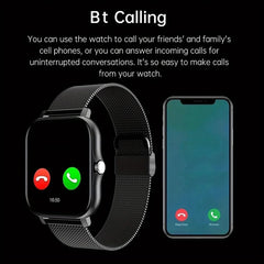 2025 Bluetooth Smartwatch – Call Answering & Fitness Tracker for Men & Women