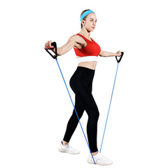 5-Level Resistance Bands with Handles – Strength Training & Workout Tubes