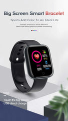 Y68 D20 Smartwatch – Bluetooth Fitness Tracker with Sleep & Activity Monitor