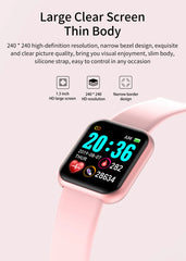 Y68 D20 Smartwatch – Bluetooth Fitness Tracker with Sleep & Activity Monitor