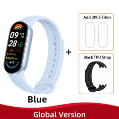 Xiaomi Smart Band 9 – 1.62" AMOLED, 21-Day Battery, Heart & SpO₂ Monitor