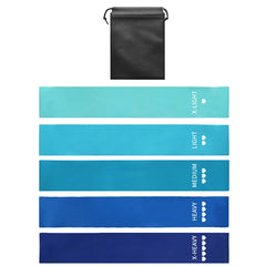 Elastic Resistance Bands – Home Training, Yoga & Pilates Fitness Bands