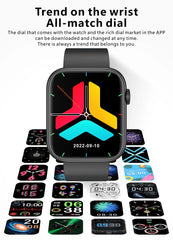 LIGE 2025 Smart Watch – Wireless Charging, Bluetooth Calls, Custom Watch Faces