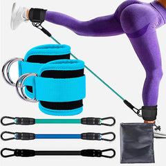 Ankle Strap Resistance Bands – Leg & Hip Strength Trainer for Home Fitness