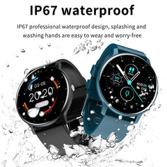 LIGE Smartwatch – Full Touch Fitness Tracker with Bluetooth Call