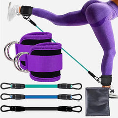 Ankle Strap Resistance Bands – Leg & Hip Strength Trainer for Home Fitness