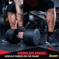 Weightlifting Wrist Straps – Adjustable Non-Slip Lifting Support