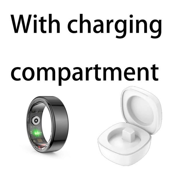 R02 Smart Ring – Health & Sleep Tracker, IP68 Waterproof, Bluetooth