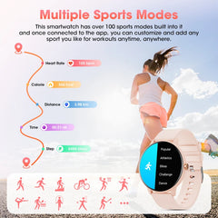 Karchilor 2024 Smartwatch – Bluetooth Calling & Health Monitor