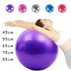 Anti-Burst Yoga Ball – Stability Exercise Ball for Home & Gym