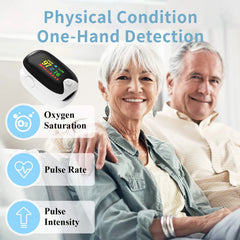 Medical Finger Pulse Oximeter – Oxygen Saturation & Heart Rate Monitor for Adults & Children