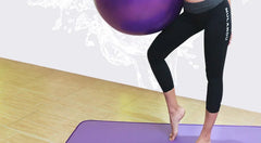 Anti-Burst Yoga Ball – Stability Exercise Ball for Home & Gym
