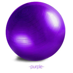 Anti-Burst Yoga Ball – Stability Exercise Ball for Home & Gym