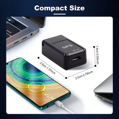 Micro Magnetic GPS Tracker – Real-Time Vehicle & Motorcycle Anti-Theft Locator, Mini Personal GPS Positioning Device
