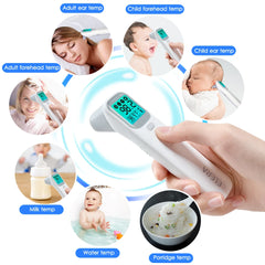 ELERA Infrared Thermometer – Non-Contact Forehead & Ear Temperature Scanner