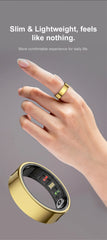 R09 Smart Ring – Health Monitoring, Camera Control, Waterproof with Charging Case