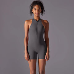 Women’s Push-Up Fitness Bodysuit – Breathable Quick-Dry Yoga & Gym Wear
