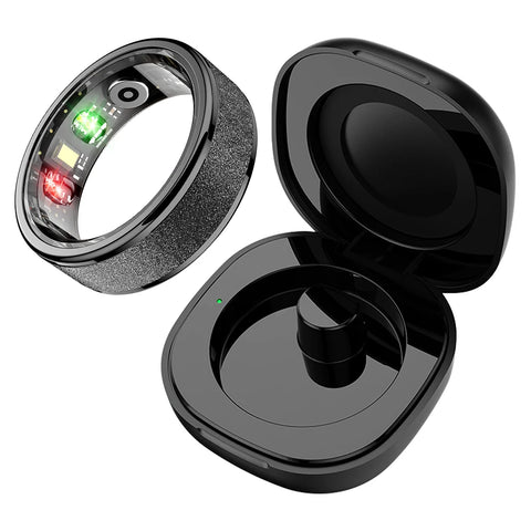 COLMI R10 Smart Ring – Health & Sleep Monitor, Waterproof, Charging Case