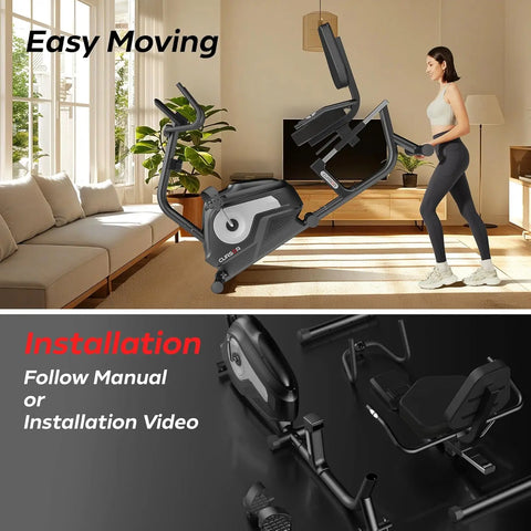 Stationary Exercise Bike – Indoor Cycling Fitness Equipment