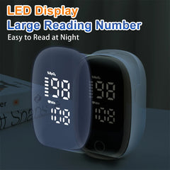 Portable Fingertip Pulse Oximeter – Blood Oxygen & Heart Rate Monitor with LED Display