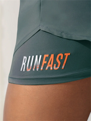 Women's High Rise Yoga Shorts – Elastic Proximity Control Running Shorts