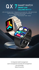 LIGE 2025 Smart Watch – Wireless Charging, Bluetooth Calls, Custom Watch Faces