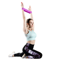 Elastic Resistance Bands – Home Training, Yoga & Pilates Fitness Bands