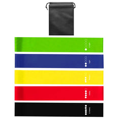 Elastic Resistance Bands – Home Training, Yoga & Pilates Fitness Bands