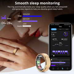 COLMI R10 Smart Ring – Health & Sleep Monitor, 5ATM Waterproof, Multi-Sport Mode