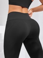Flare Yoga Leggings – High Waist Slim Fit with Tummy Control