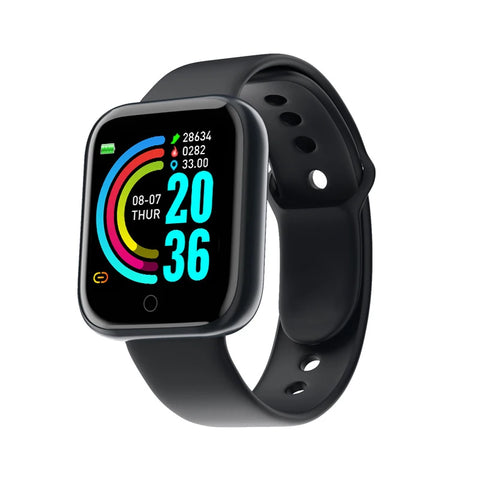 Y68 D20 Smartwatch – Bluetooth Fitness Tracker with Sleep & Activity Monitor
