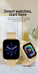 2025 Bluetooth Smartwatch – Call Answering & Fitness Tracker for Men & Women