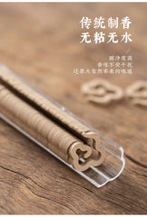 Natural Disk Incense Set – Mini Burner with Sandalwood & Cinnamon Plant Extracts