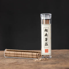 Natural Disk Incense Set – Mini Burner with Sandalwood & Cinnamon Plant Extracts
