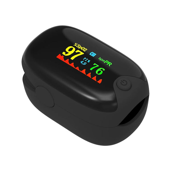 Medical Finger Pulse Oximeter – Oxygen Saturation & Heart Rate Monitor for Adults & Children