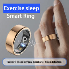 R02 Smart Ring – Health & Sleep Tracker, IP68 Waterproof, Bluetooth