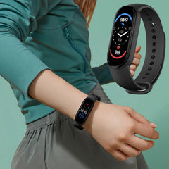 M6 Smart Watch – Fitness Tracker, Heart Rate, Blood Pressure Monitor, Waterproof