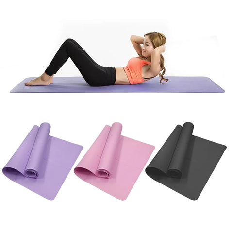 4mm EVA Yoga Mat – Anti-Slip Fitness Mat for Yoga, Pilates & Exercise