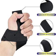 Weightlifting Wrist Straps – Adjustable Non-Slip Lifting Support