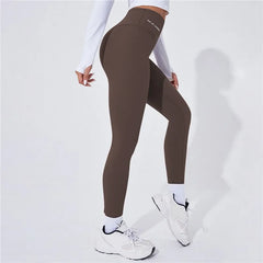 High Waist Thermal Yoga Leggings – Butt-Lifting & Push-Up Fit