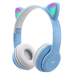 Glow Light Wireless Headphones – Over-Ear Bluetooth Stereo with Bass
