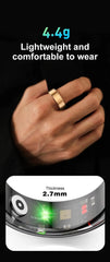R02 Smart Ring – Health Monitor, Sleep Tracker, IP68 Waterproof