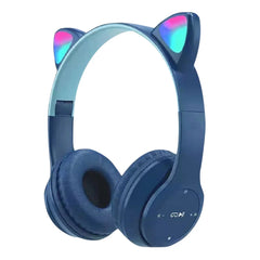 Glow Light Wireless Headphones – Over-Ear Bluetooth Stereo with Bass