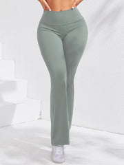 Flare Yoga Leggings – High Waist Slim Fit with Tummy Control
