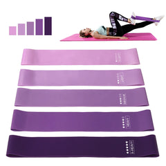 Elastic Resistance Bands – Home Training, Yoga & Pilates Fitness Bands