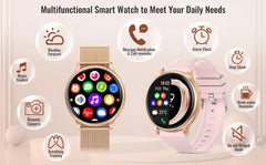 MEVADEN Y22 Smart Watch – Bluetooth Calling, Custom Dial, Fitness & Health Tracker