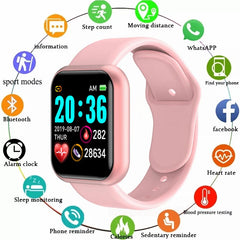 Y68 D20 Smartwatch – Bluetooth Fitness Tracker with Sleep & Activity Monitor