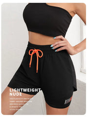 Women's High Rise Yoga Shorts – Elastic Proximity Control Running Shorts