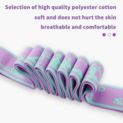 Multi-Section Yoga Resistance Band – Stretch & Training Strap
