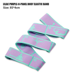 Multi-Section Yoga Resistance Band – Stretch & Training Strap